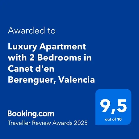 Apartment Luxury With 2 Bedrooms In Canet D'en Berenguer, Valencia